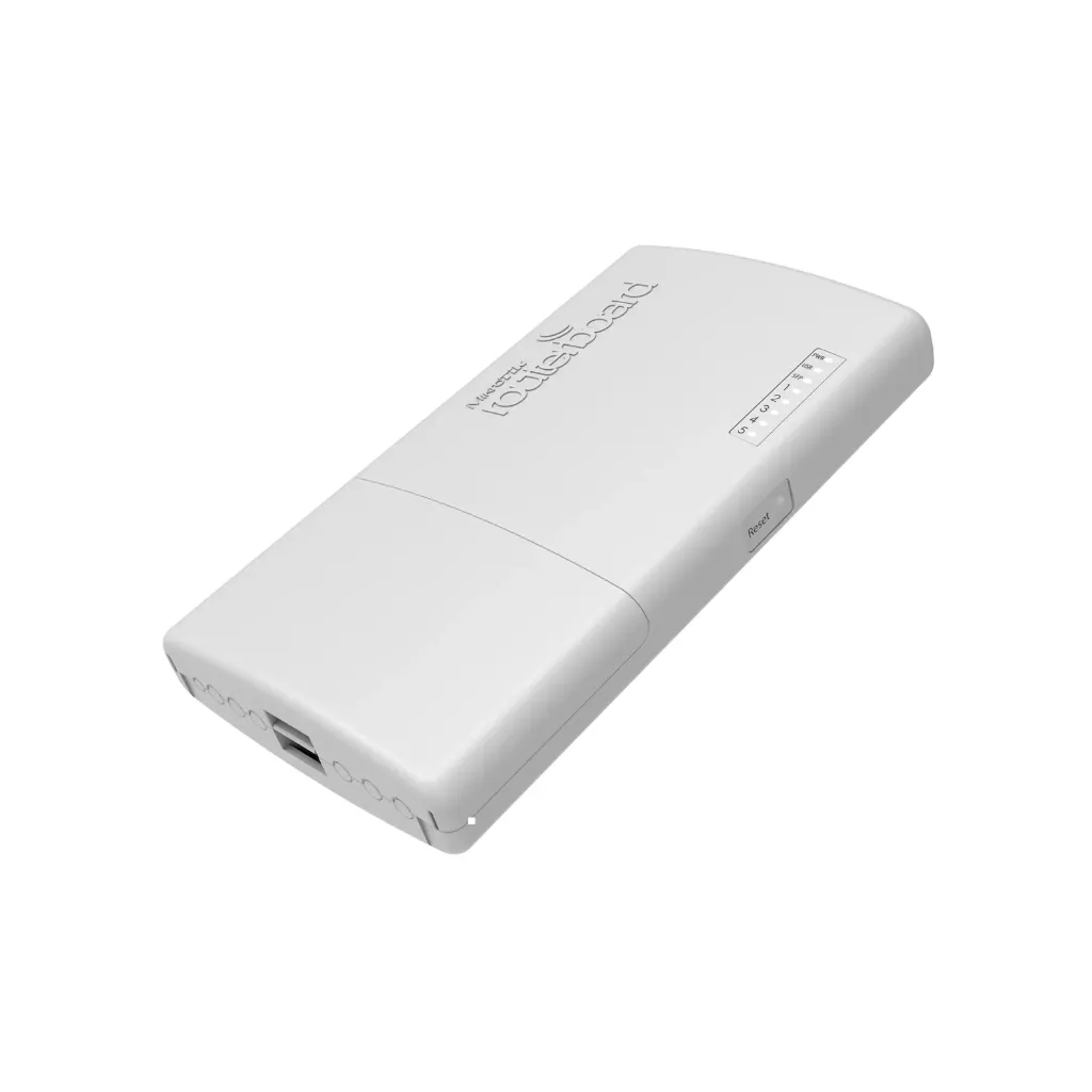 Mikrotik RB960PGS-PB PowerBox Pro with 800MHz CPU, 128MB RAM, 5x Gigabit LAN (four with PoE out), SFP cage, RouterOS L4, outdoor case, PSU, PoE, mounting set