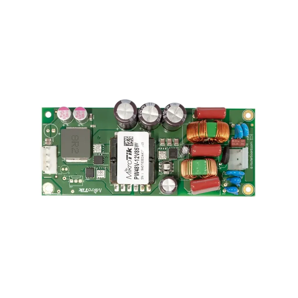 Mikrotik PW48V-12V85W ±48V Open frame Power supply with 12V 7A output, for new r2 CCR revisions