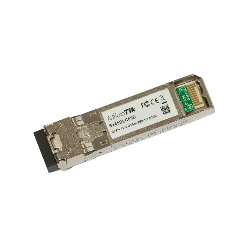 Mikrotik S+85DLC03D SFP+ module 10G MM 300m 850nm Dual LC-connector