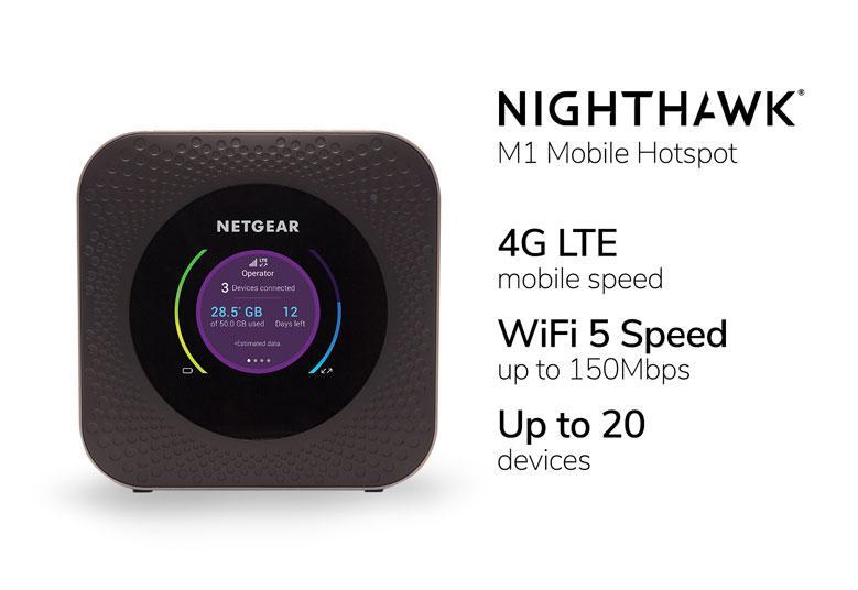 Netgear MR1100-100EUS AIRCARD Nighthawk M1 4G LTE Mobile Router / !Stock sale! /