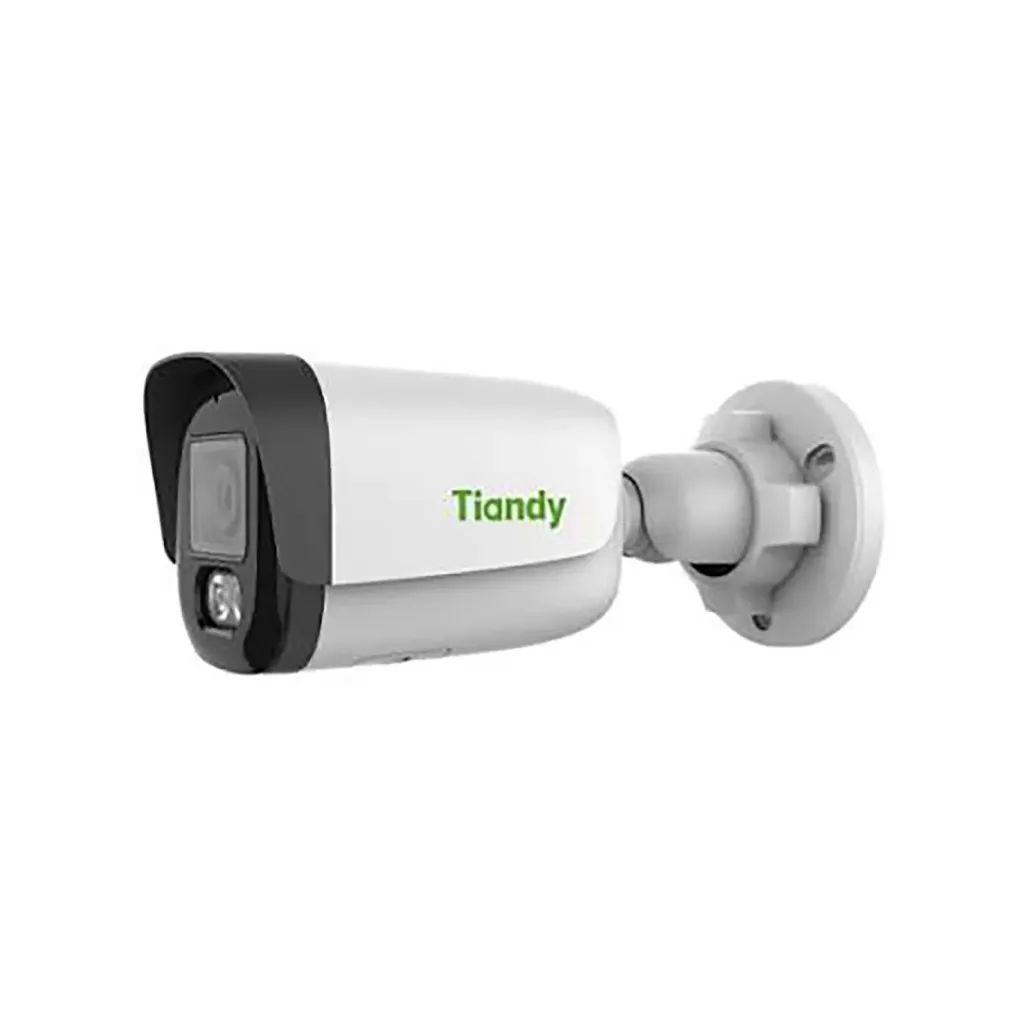 [TC-C34WS Spec:I5W/E/Y/2.8mm/V4.2] Tiandy TC-C34WS Spec:I5W/E/Y/2.8mm/V4.2 - Lite  Tri-Light - Color Maker Tri-Liht 1/2.8" CMOS, F1.6, Fixed Iris, 120dB, 2 white lights, 0.002Lux, 2592x1520@25fps, 512 GB SD card slot, Built-in Mic, Reset Button, IP67, PoE 
