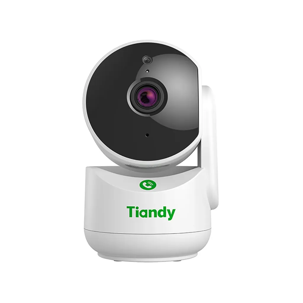 [TC-H332A Spec:I2W/WIFI/Eu/4mm] Tiandy TC-H332A Spec:I2W/WIFI/Eu/4mm - Wireless astronaut IP-camera - 1/3" CMOS, F2.0 Fixed Iris,Digital WDR, Up to 2304×1296@20fps,IR Range:15m,Built-in Mic/Speaker,One-touch calling,Privacy Mode,WiFi,Support Human Detection and Tracking,DC5V±25%