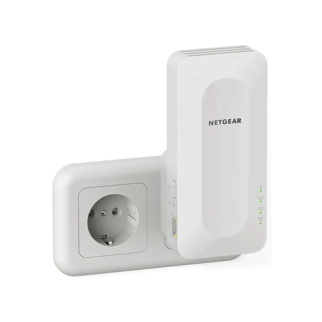 Netgear EAX15-100PES   AX1800 WIFI 6 WALLPLUG MESH EXTENDE